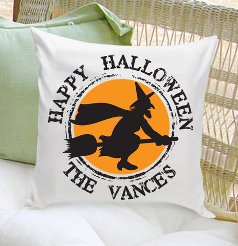 Personalized Halloween Throw Pillows