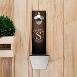 Personalized Monogrammed Wall Mounted Bottle Opener