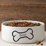 Personalized Large Dog Bowl - Bright Treats