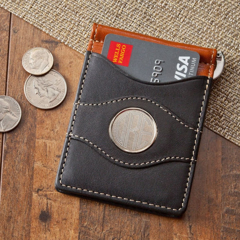 Personalized Wallets - Leather - Two Toned - Executive Gifts