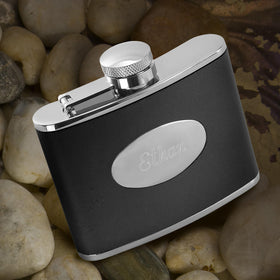 Personalized Flasks - Leather - Stainless Steel - Groomsmen Gifts