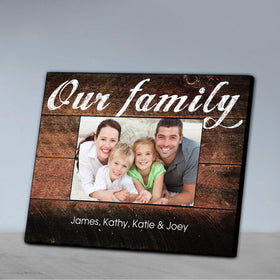 Personalized Family Picture Frame - All