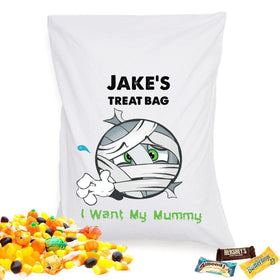 Personalized Halloween Treat Pillowcase