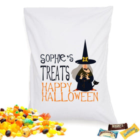 Personalized Halloween Treat Pillowcase