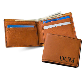 Personalized Wallets - Leatherette - Monogrammed - Executive Gifts