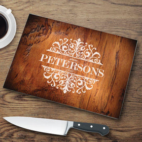 Personalized Rosewood Design Cutting Board