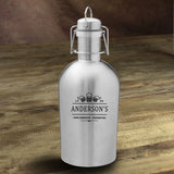 Personalized Stainless Steel Beer Growler