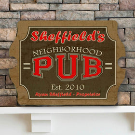 Personalized Vintage Series Sign
