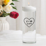 Personalized Floating Unity Candle