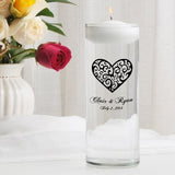 Personalized Floating Unity Candle