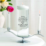 Personalized Floating Unity Candle Set