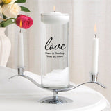 Personalized Floating Unity Candle Set