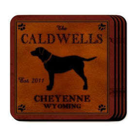 Custom Coasters - Cabin Series - Cabin Decor - Coaster Set