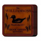 Custom Coasters - Cabin Series - Cabin Decor - Coaster Set