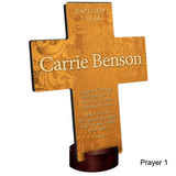 Personalized Gardens of Grace Cross with Stand