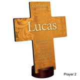 Personalized Gardens of Grace Cross with Stand