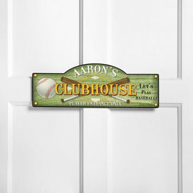 Personalized Door Signs - Room Sign - Sports Themed Signs