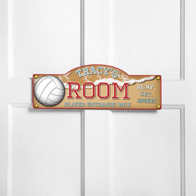 Personalized Door Signs - Room Sign - Sports Themed Signs