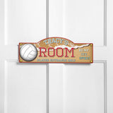 Personalized Door Signs - Room Sign - Sports Themed Signs