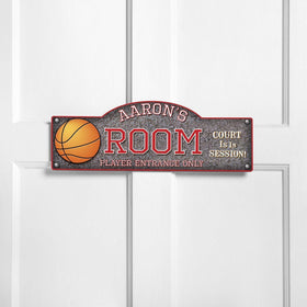 Personalized Door Signs - Room Sign - Sports Themed Signs