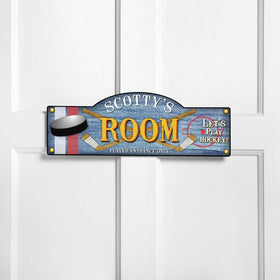 Personalized Door Signs - Room Sign - Sports Themed Signs