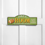 Personalized Door Signs - Room Sign - Sports Themed Signs