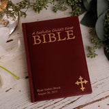 Personalized Bible - Small - Children's First Bible - Illustrated - Catholic