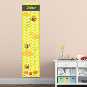 Personalized Growth Chart - Height Chart - Girls - Gifts for Kids