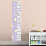 Personalized Growth Chart - Height Chart - Girls - Gifts for Kids