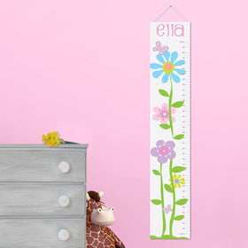 Personalized Growth Chart - Height Chart - Girls - Gifts for Kids