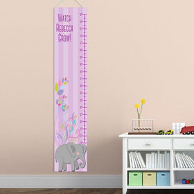 Personalized Growth Chart - Height Chart - Girls - Gifts for Kids