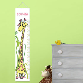 Personalized Growth Chart - Height Chart - Girls - Gifts for Kids