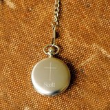 Engraved Pocket Watch - Engraved Cross - Inspirational - Confirmation Gifts