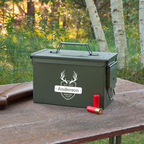 Personalized Ammo Box - Recon - Metal - Multiple Designs