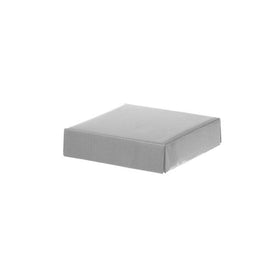 Posy Lid Mini Gloss Silver (14x14x3.5cmH)-Gift Box