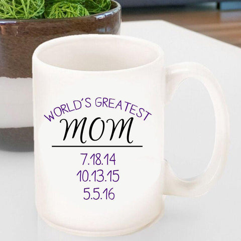 World's Greatest Mom Coffee Mug