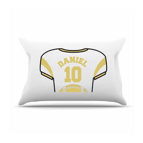 Personalized Kids Jersey Pillow Case