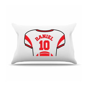 Personalized Kids Jersey Pillow Case