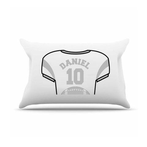 Personalized Kids Jersey Pillow Case