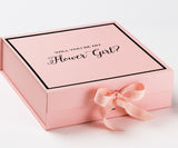 Will You Be My Flower Girl? Proposal Box Pink -  Border