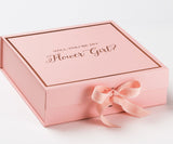 Will You Be My Flower Girl? Proposal Box Pink -  Border