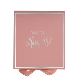 Will You Marry Us?? Proposal Box Pink -  Border