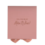 Will You Be My Matron of Honor? Proposal Box Pink - No Border