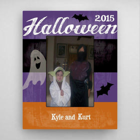 Personalized Halloween Picture Frame