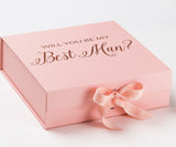 Will You Be My Best man? Proposal Box Pink - No Border