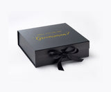 Will You Be My groomsman? Proposal Box black - No Border