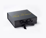 Will You Be My Ring Bearer? Proposal Box black - No Border