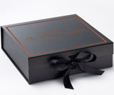 Will You Be My Jr Bridesmaid? Proposal Box black -  Border