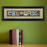 Personalized University Architectural Art - PAC 12 College Art
