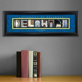 Personalized University Architectural Art - College Art